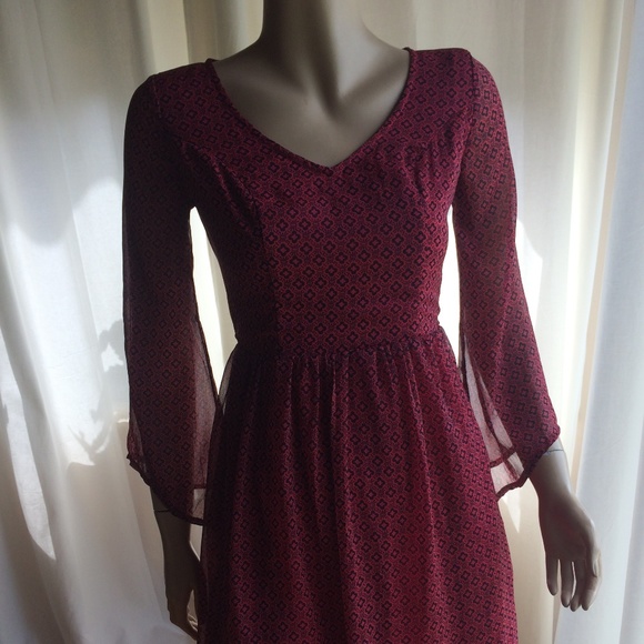 open lace back dress Hollister Womens Red Plaid Polyester Slip Dress Size S Round Neck Pull   Preworn